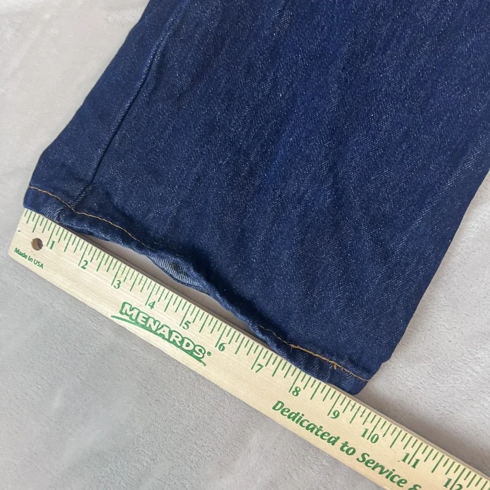 Levis 517 Jeans Mens 36x34 Blue Denim Bootcut Workwear Western Americana Casual